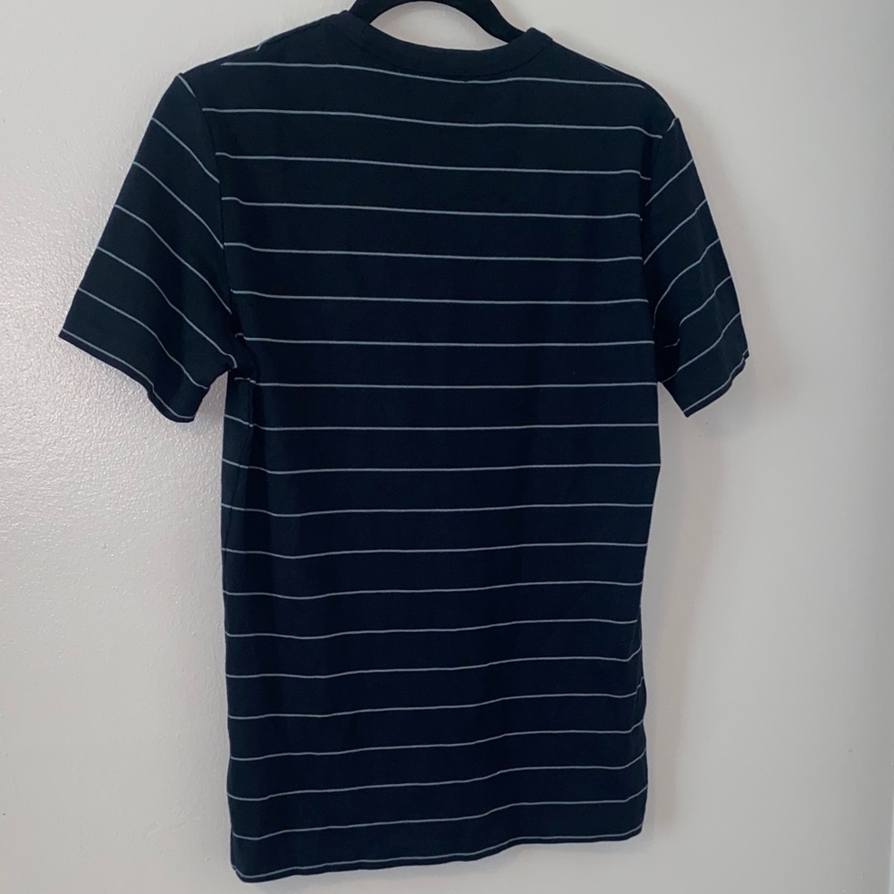 Theory Men's Essential Anemone Pinstripe T-Shirt - Picture 5 of 5